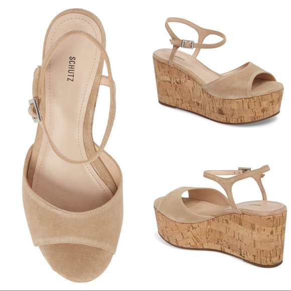 SCHUTZ Shoes - NWT SCHUTZ Heloise Platform Wedge Sandal